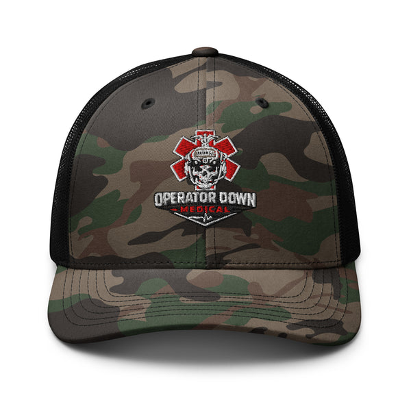 ODM Camouflage trucker hat